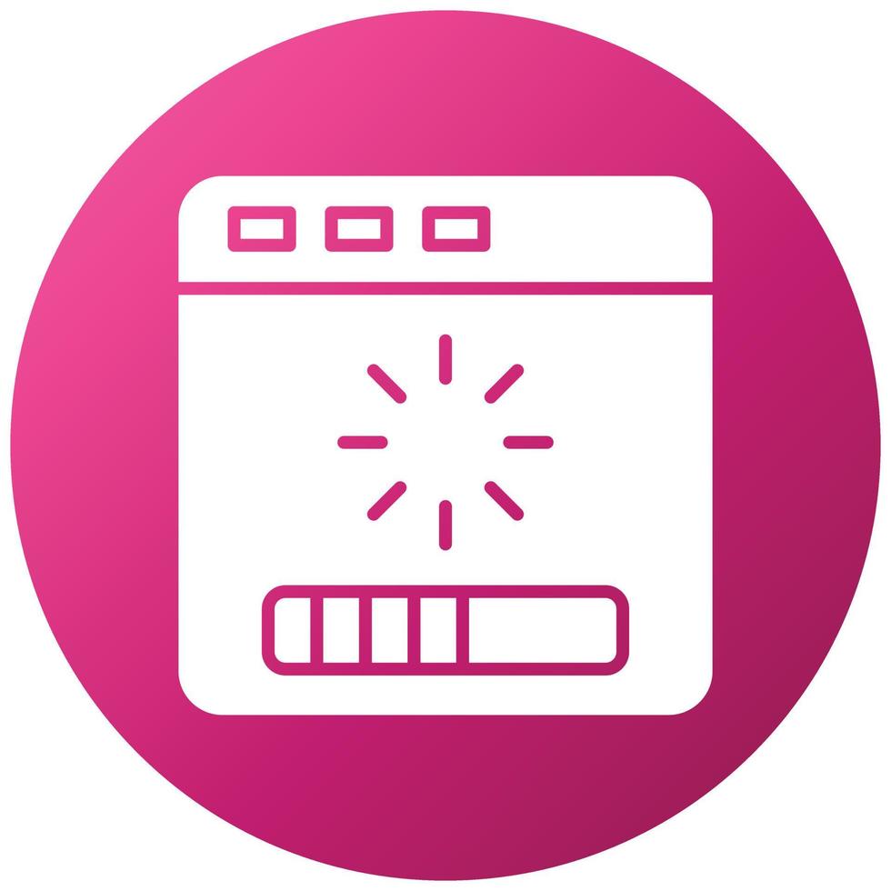 Web Loading Icon Style vector