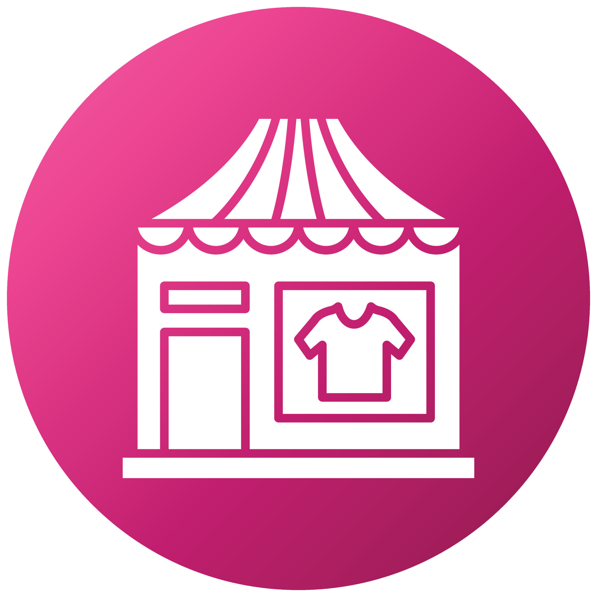 Clothing Store Icon Style 7384797 Vector Art at Vecteezy