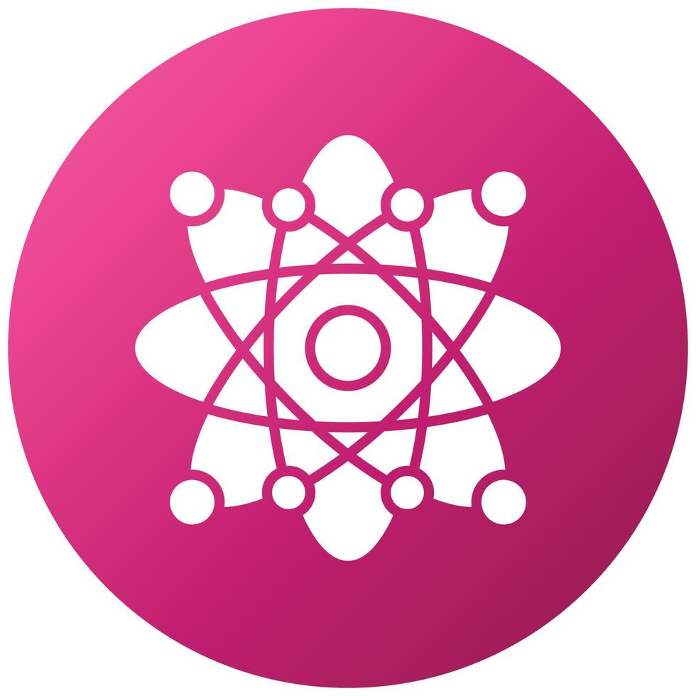 Atom Icon Style vector