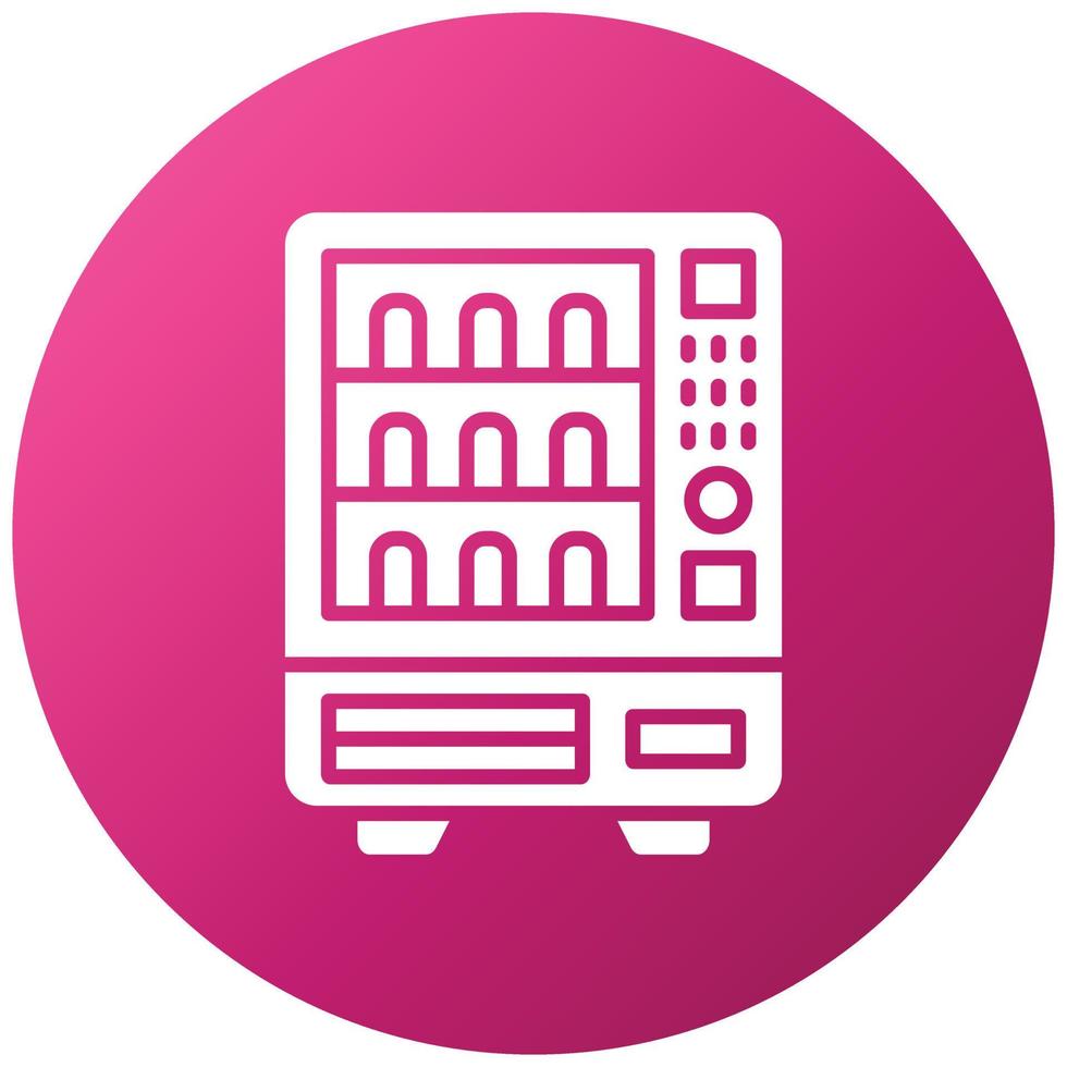 Vending Machine Icon Style vector