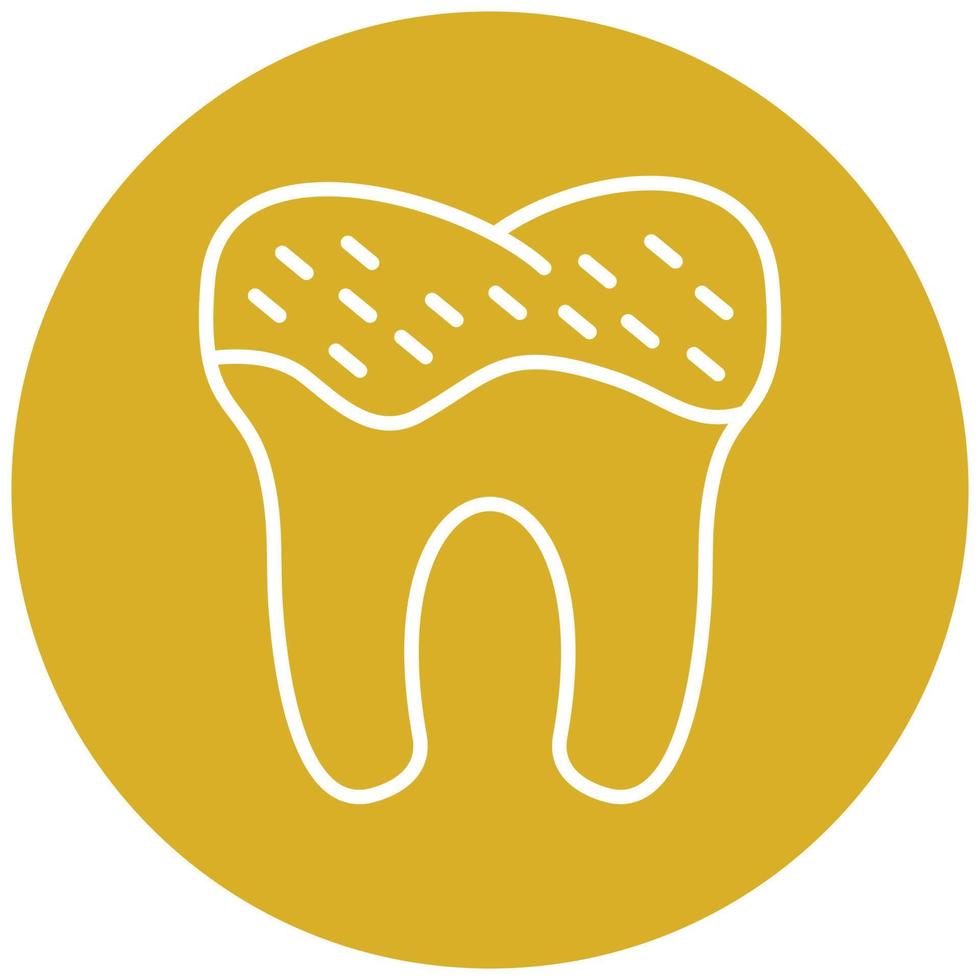 Tooth Problem Icon Style vector