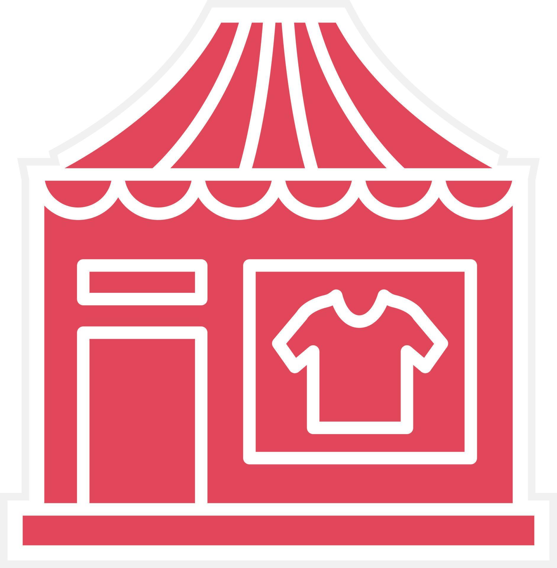 Clothing Store Icon Style 7384945 Vector Art at Vecteezy