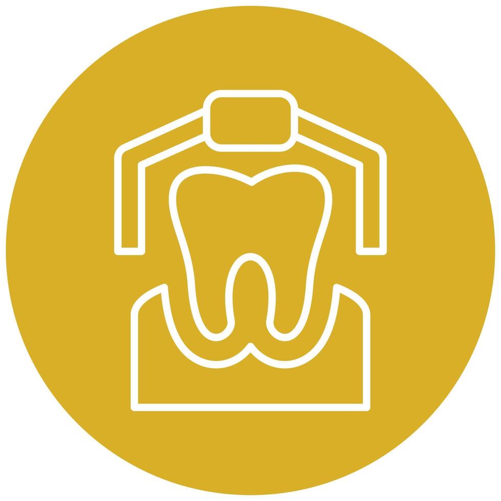 Tooth Extraction Icon Style vector
