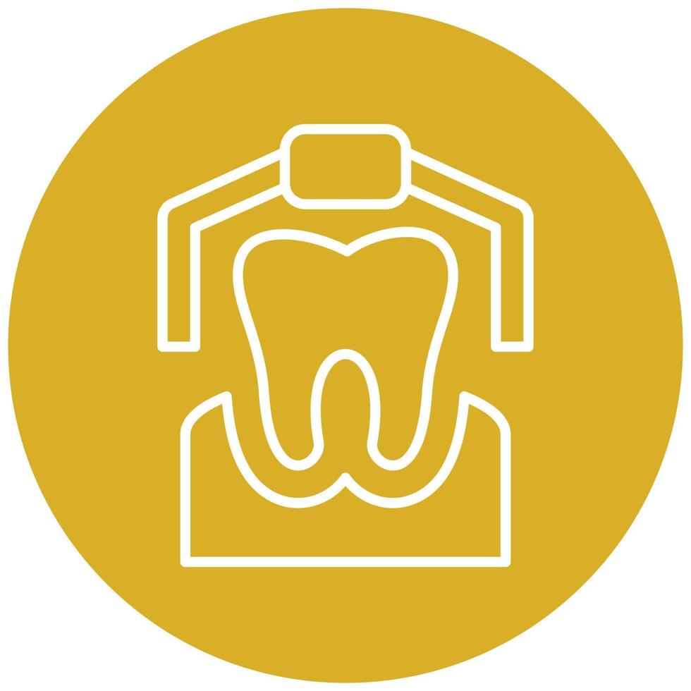 Tooth Extraction Icon Style vector