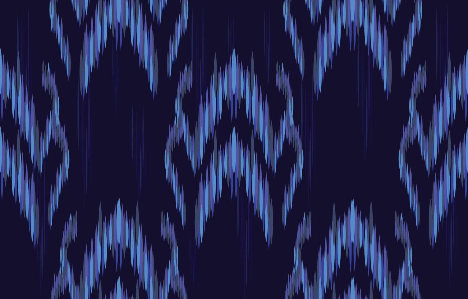 fabric ikat seamless pattern geometric ethnic traditional embroidery style.Design for background,carpet,mat,sarong,clothing,Vector illustration. vector