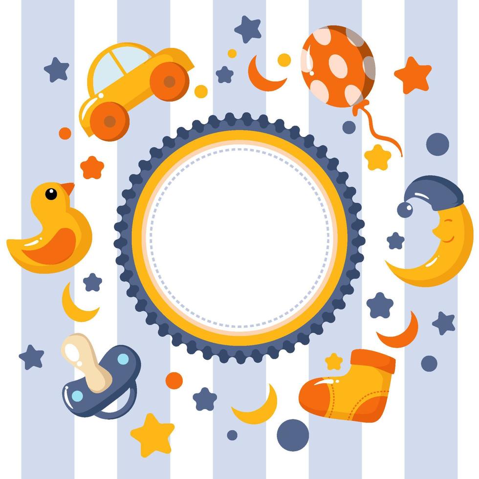Happy Born Day Background Concept vector