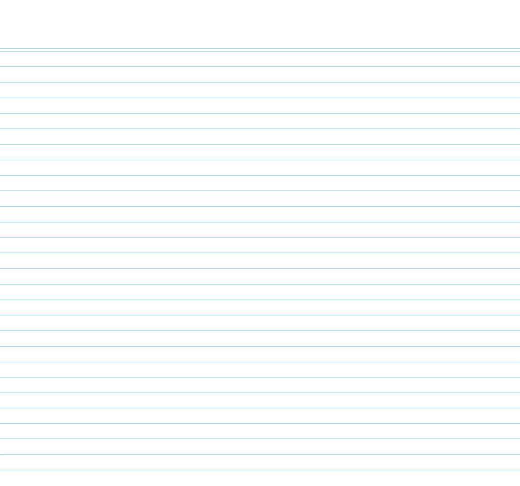 Blank notebook paper sheet with lines vector illustration
