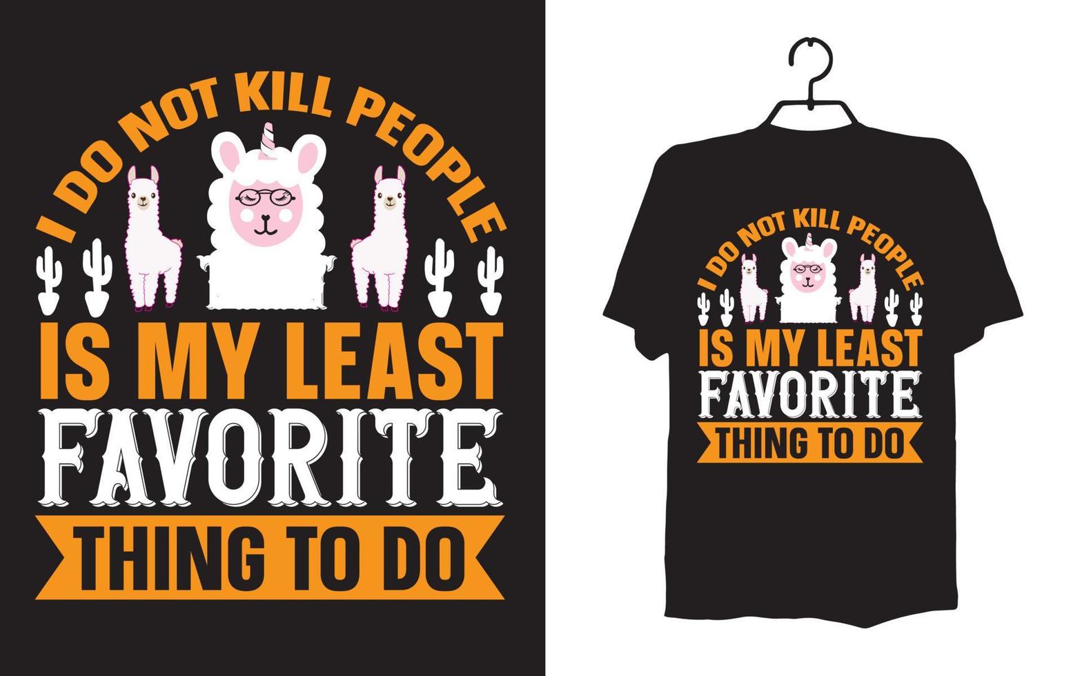 Print llama t shirt designs vector