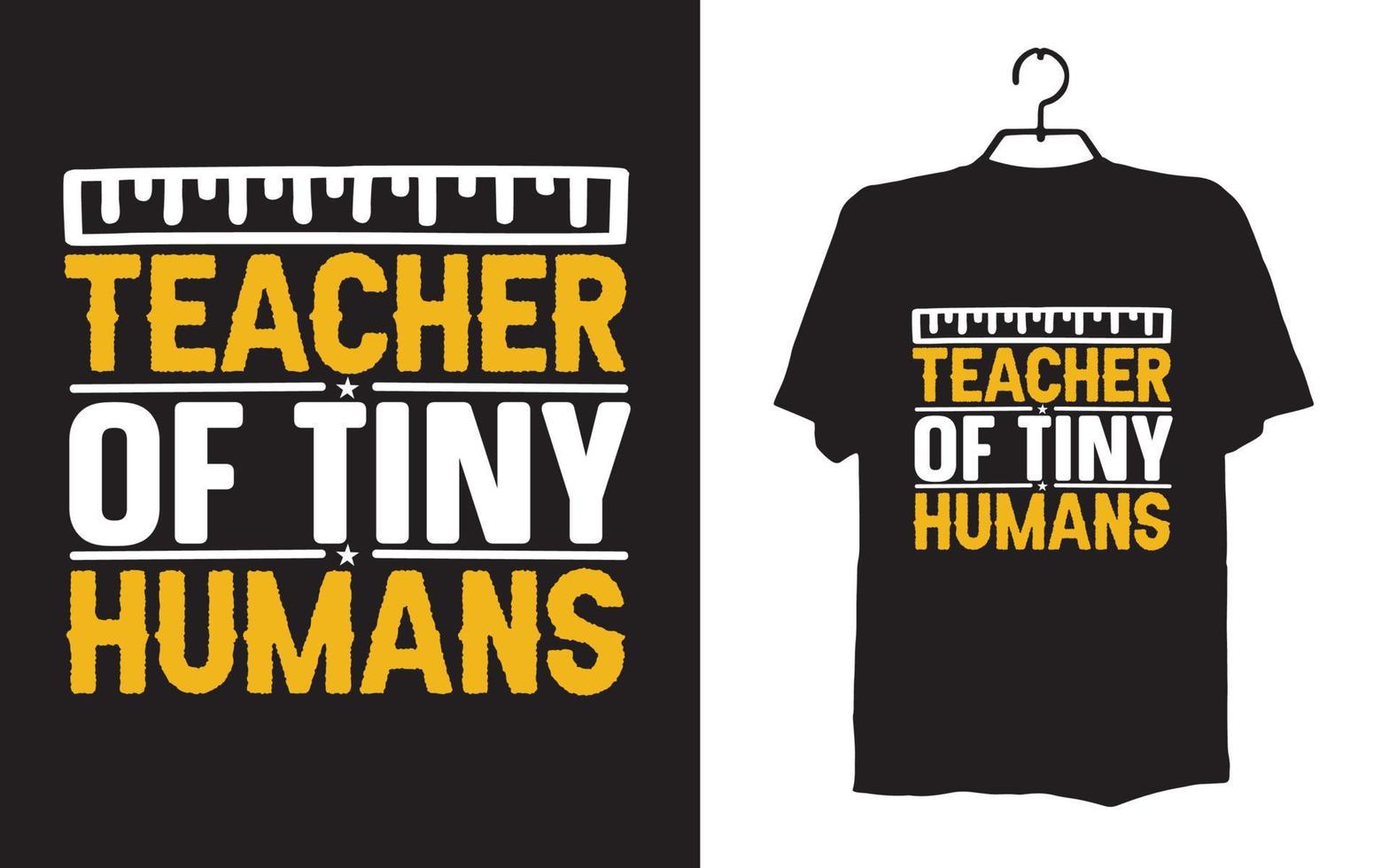 Print teacher t-shirt designs vector