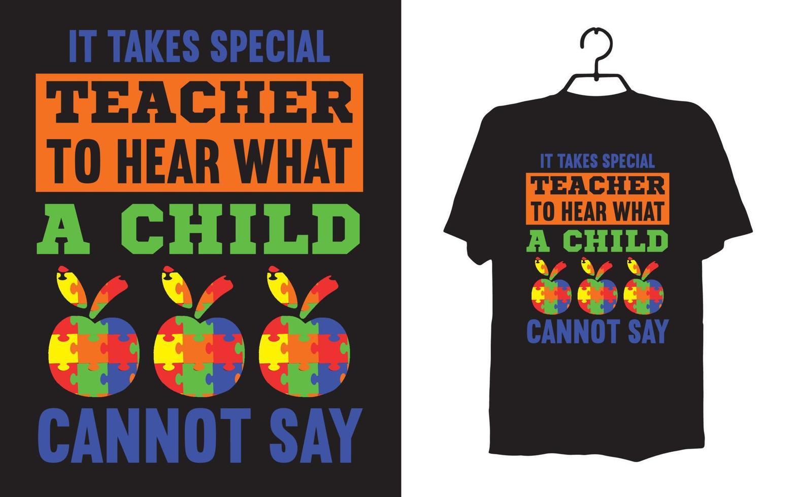 Print teacher t-shirt designs vector