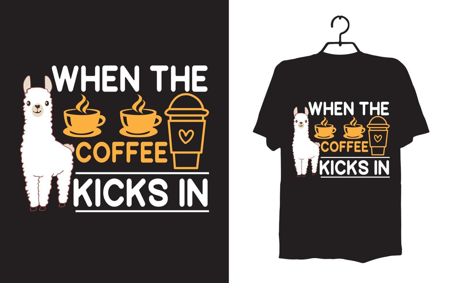 Print llama t shirt designs vector