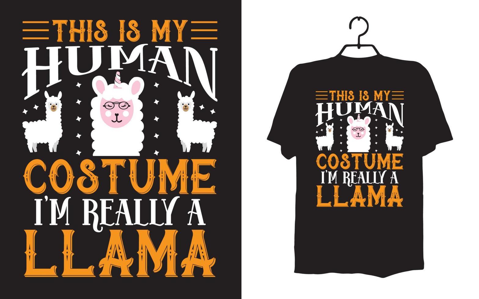 Print llama t shirt designs vector