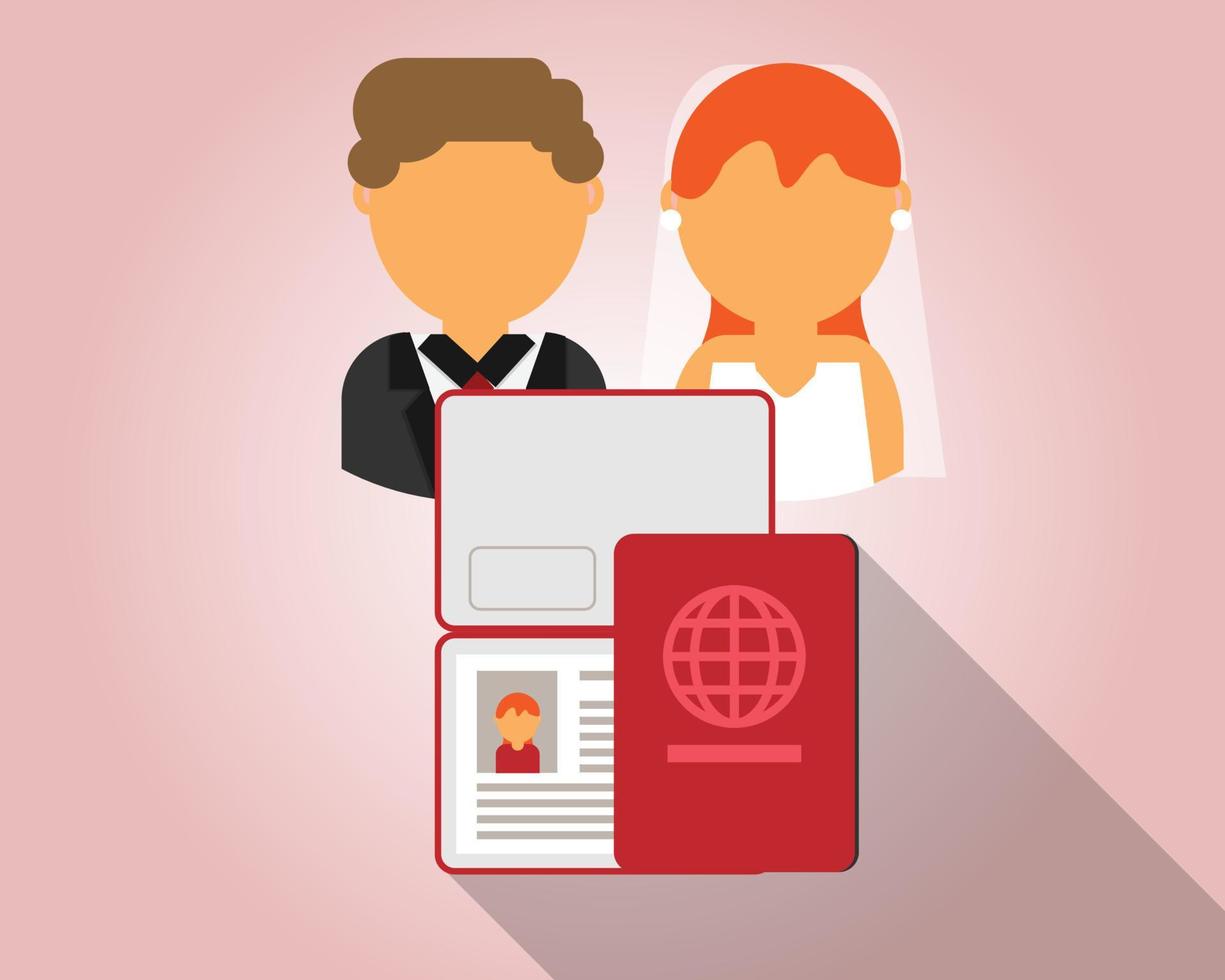 spouse visa to move and live aboard with spouse vector 7386604 Vector