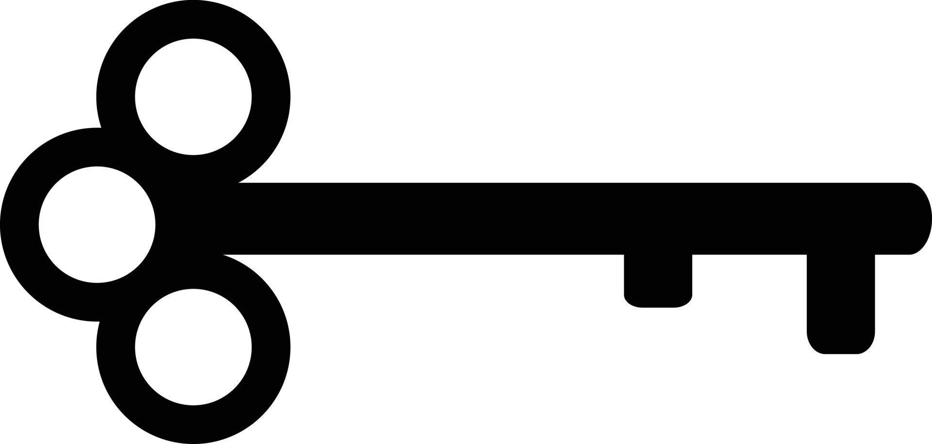 key Icon on white background. key symbol. key symbol. vector