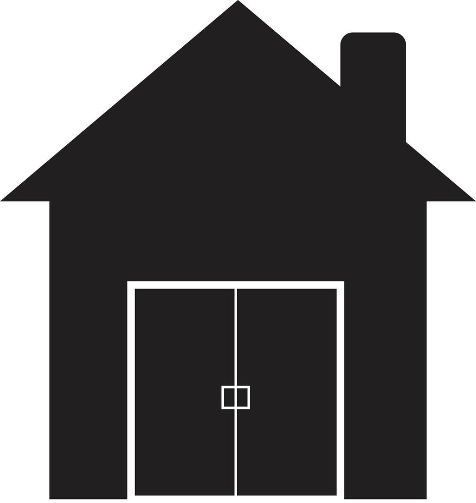 Home Icon, Home sign. black home symbol. vector