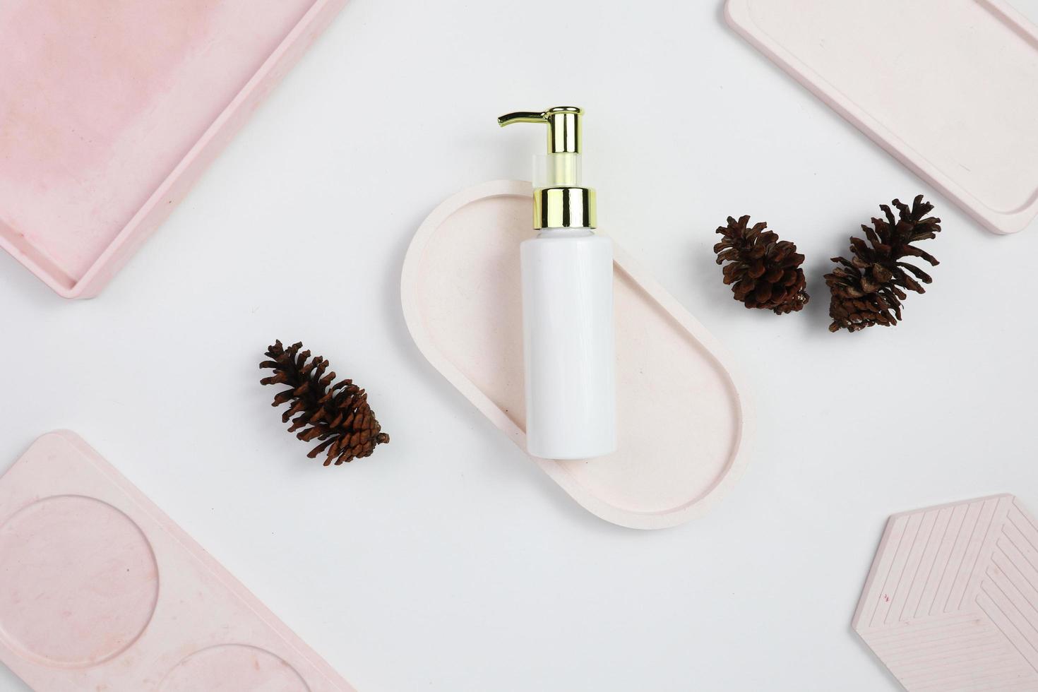 cosmetic bottle for soap photo