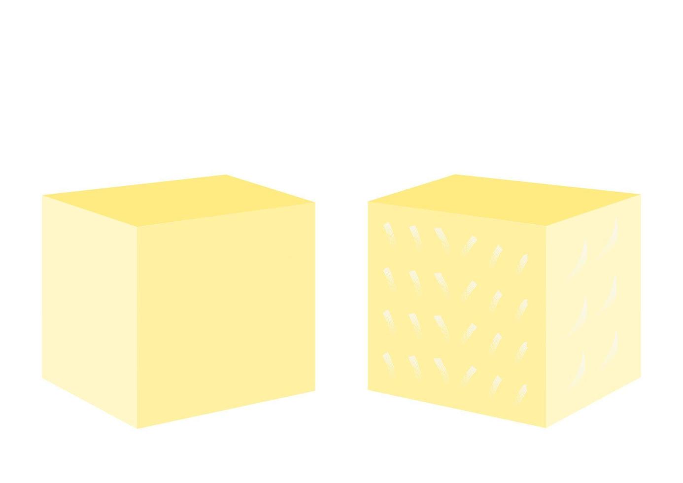 Set of outline silhouette pouffe, padded stool, ottoman. Isometric flat style. vector