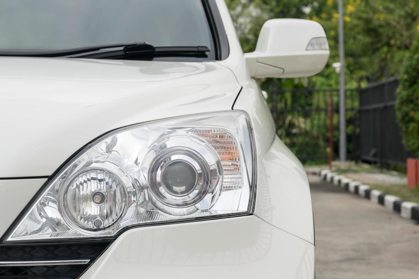 Headlights of a Car photo