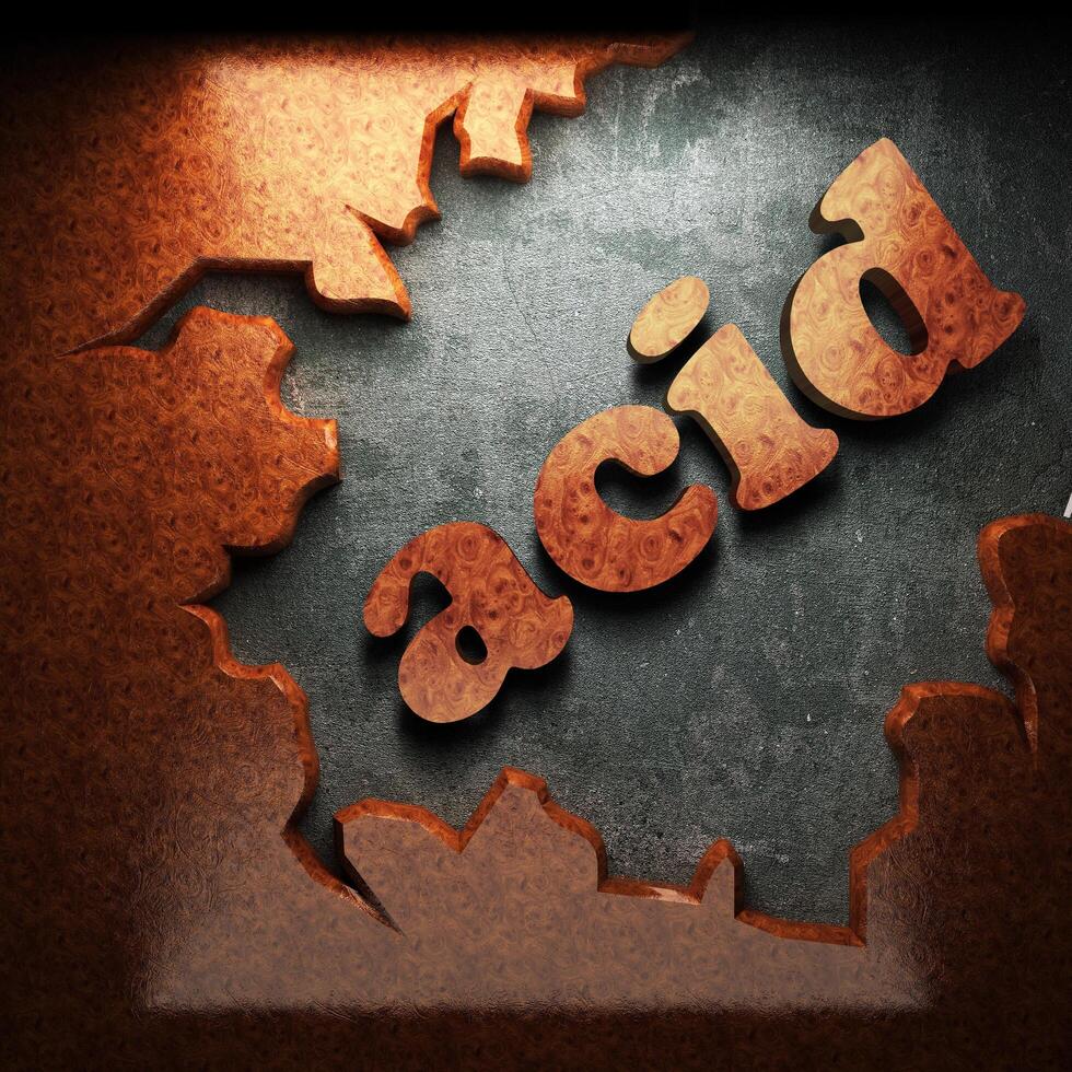 acid word of wood 7389947 Stock Photo at Vecteezy