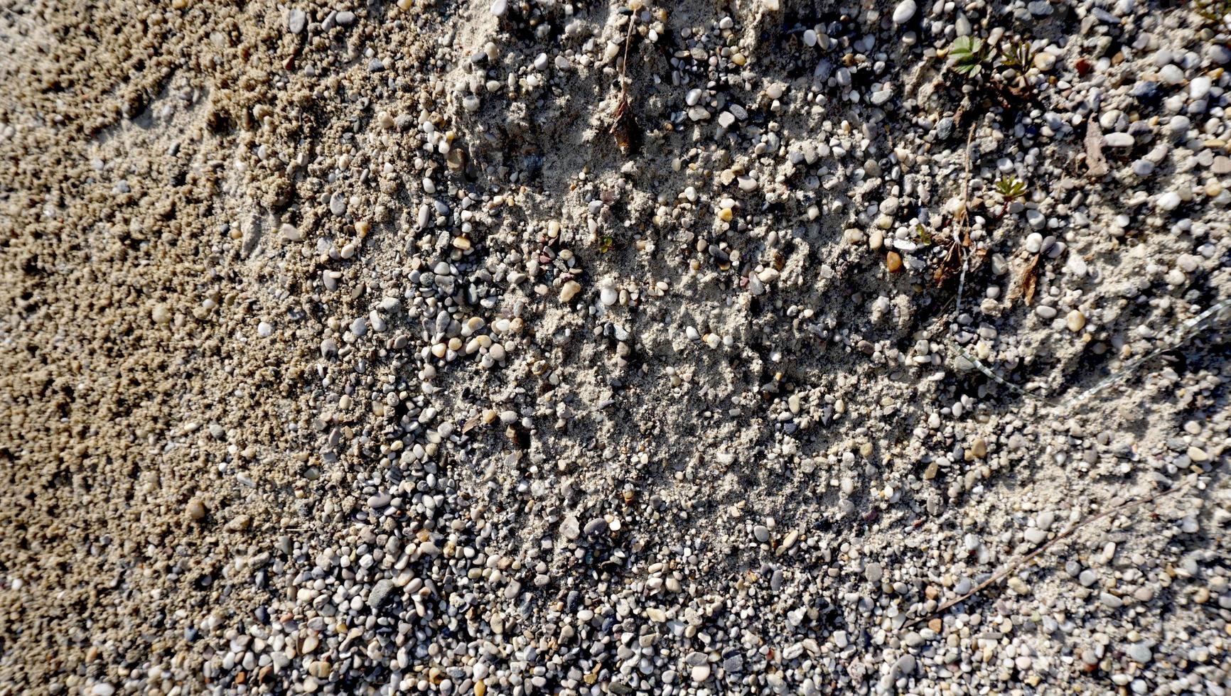 sand and gravel textures and background photo