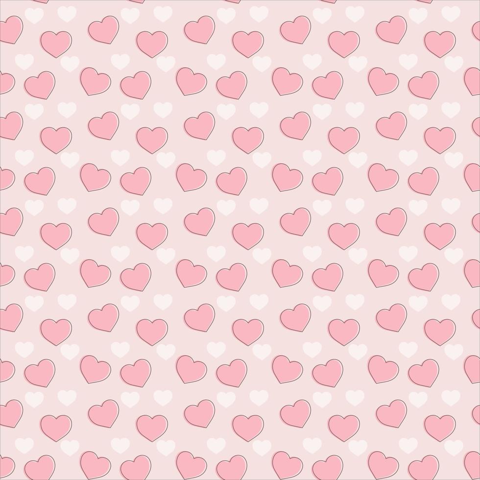 Heart Seamless Pattern vector