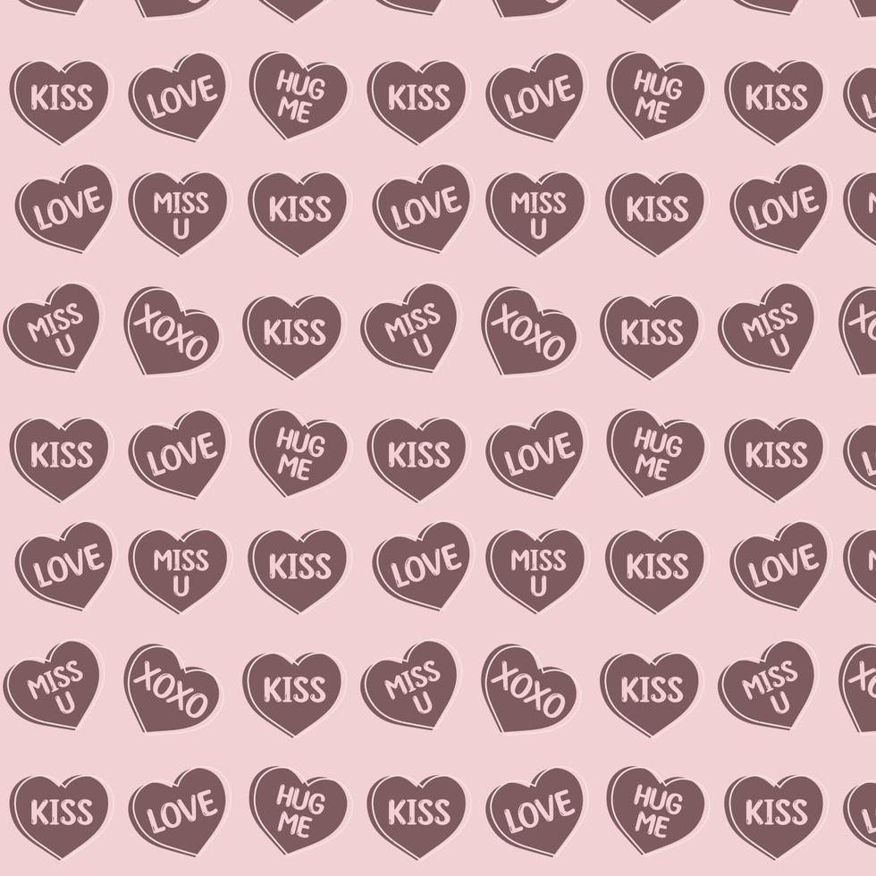 Heart Seamless Pattern vector