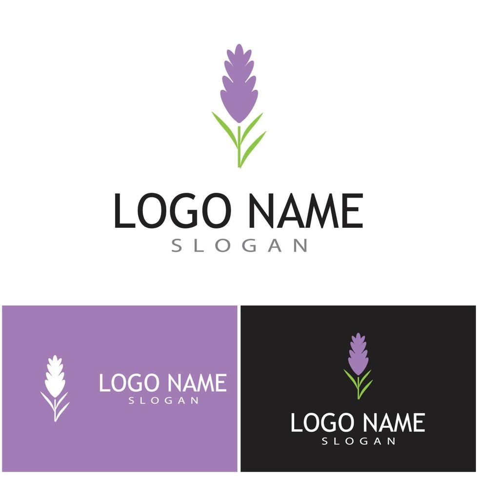 Lavender Logo Template vector symbol nature