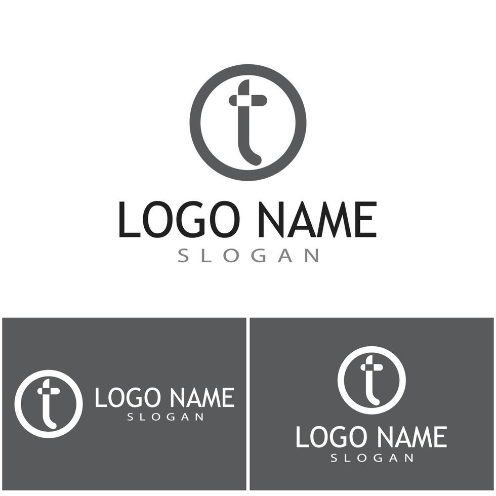 T  Logo Template vector symbol nature