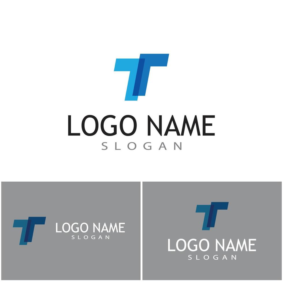 T  Logo Template vector symbol nature