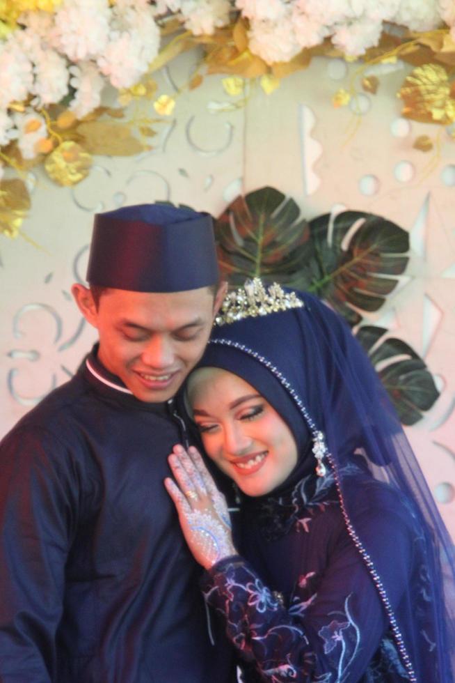 Romantic Indonesian Muslim Bride photo