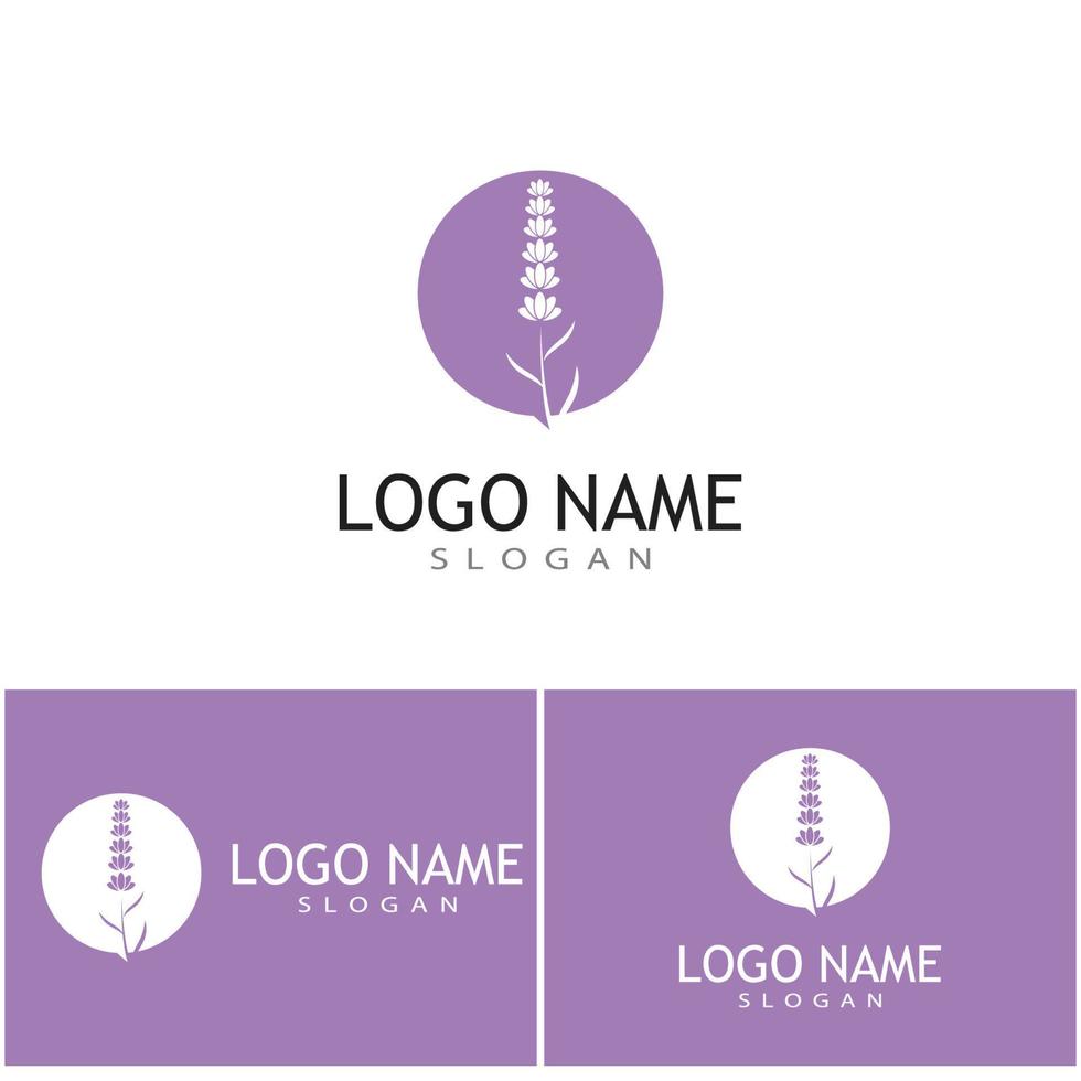 Lavender Logo Template vector symbol nature