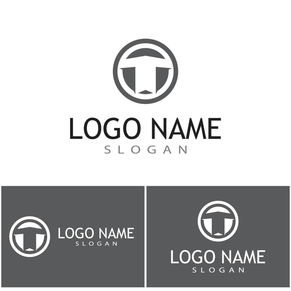 T  Logo Template vector symbol nature