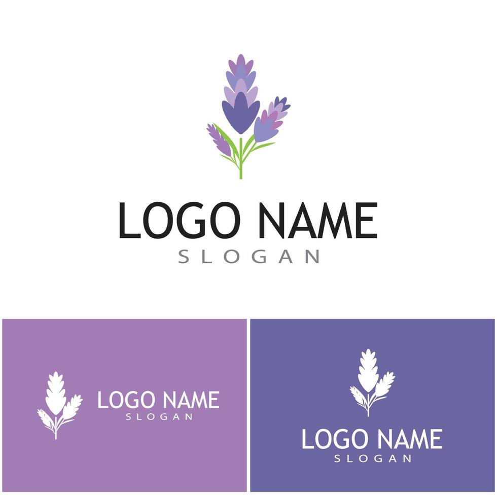 Lavender Logo Template vector symbol nature