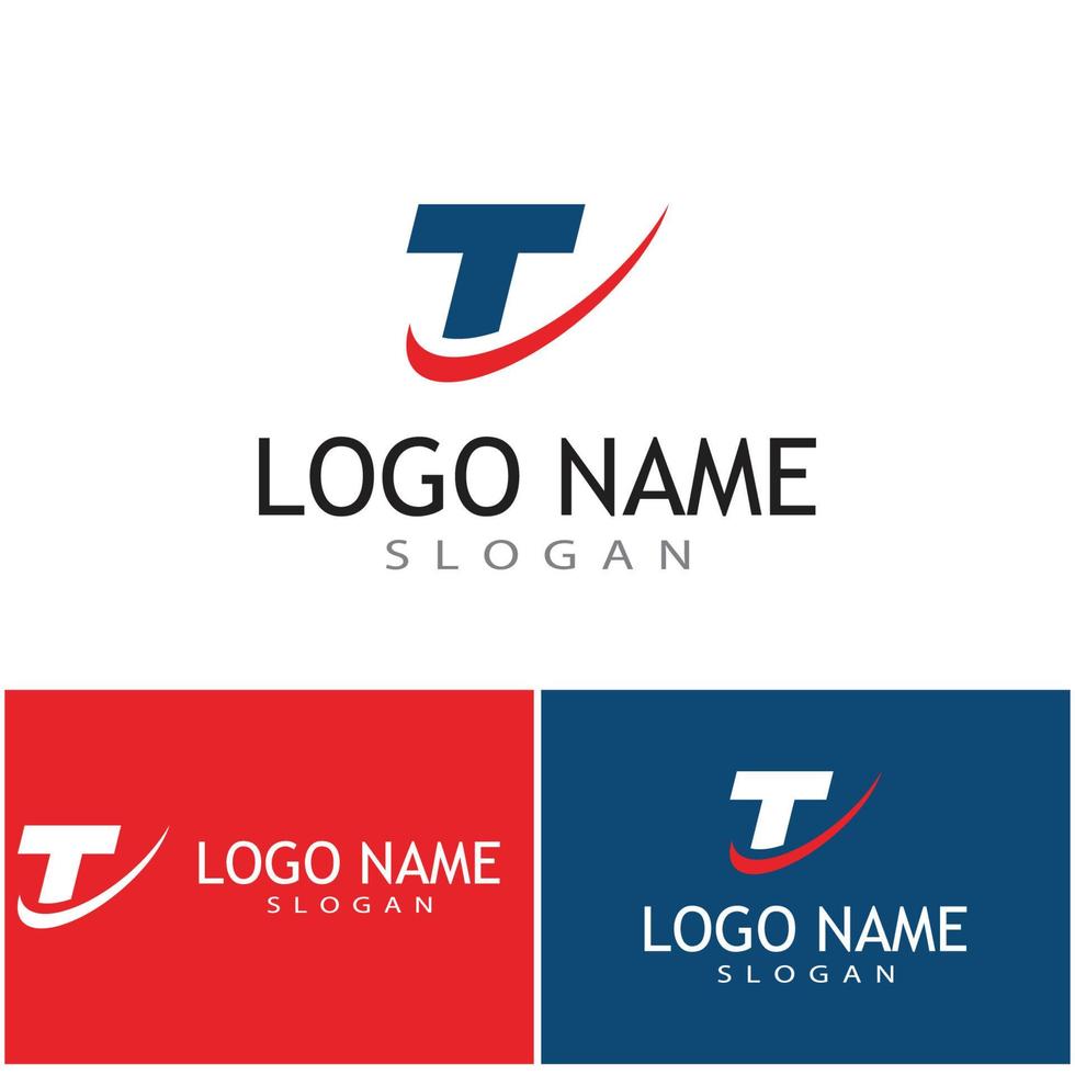 T  Logo Template vector symbol nature