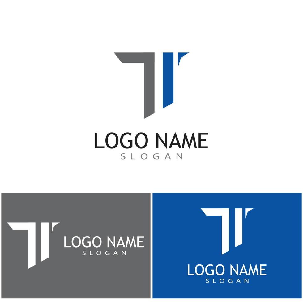 T  Logo Template vector symbol nature