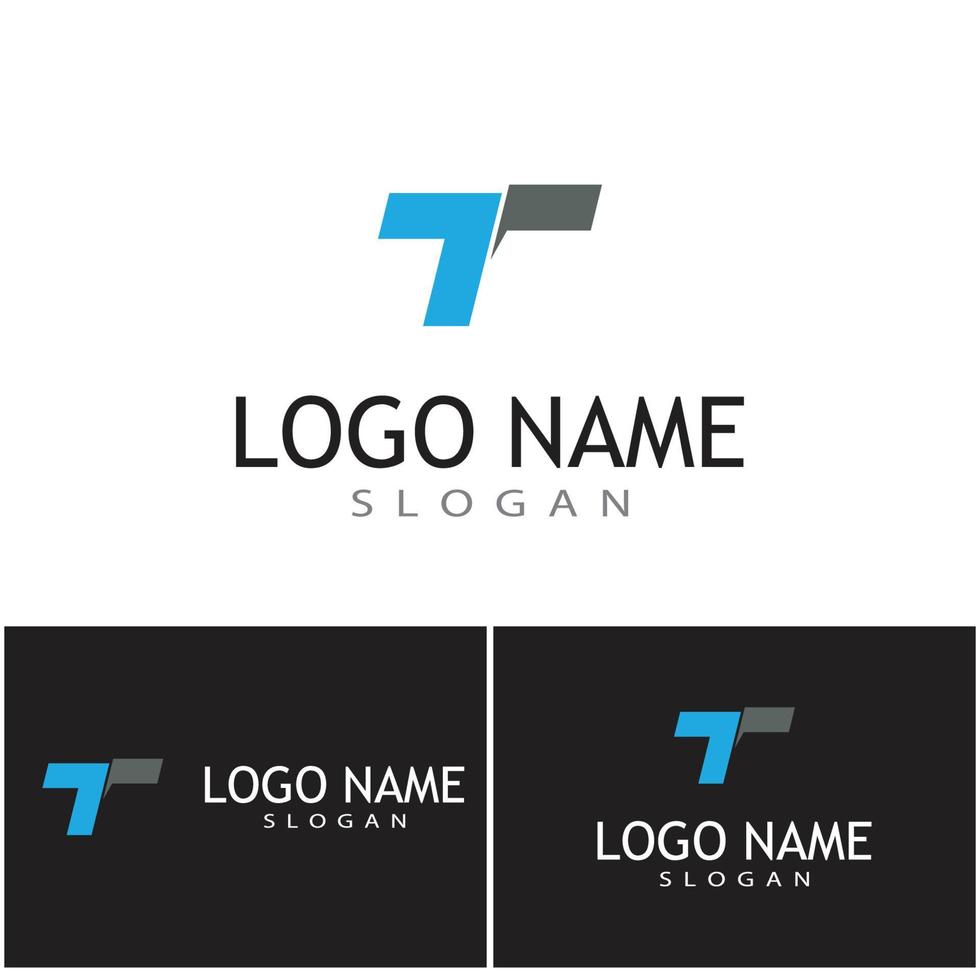 T  Logo Template vector symbol nature