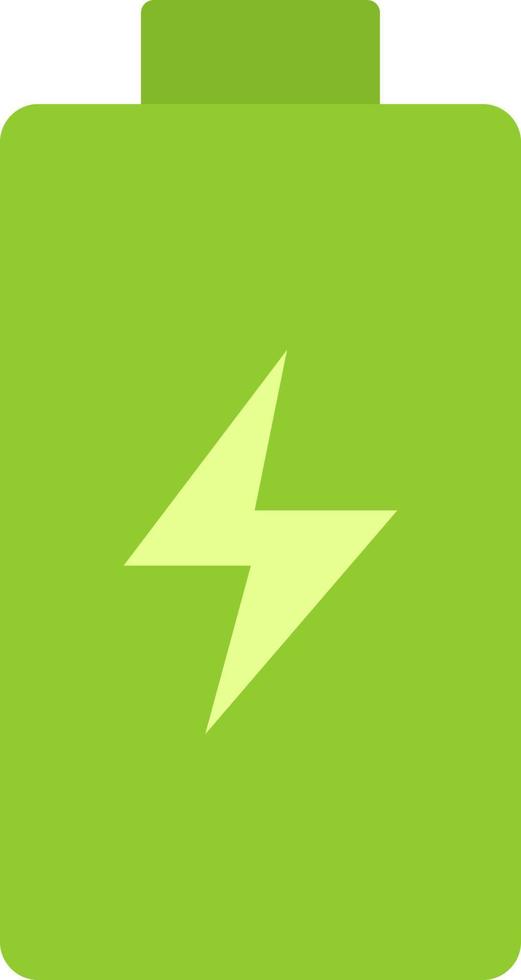 Battery Indicator Flat Color Icon vector