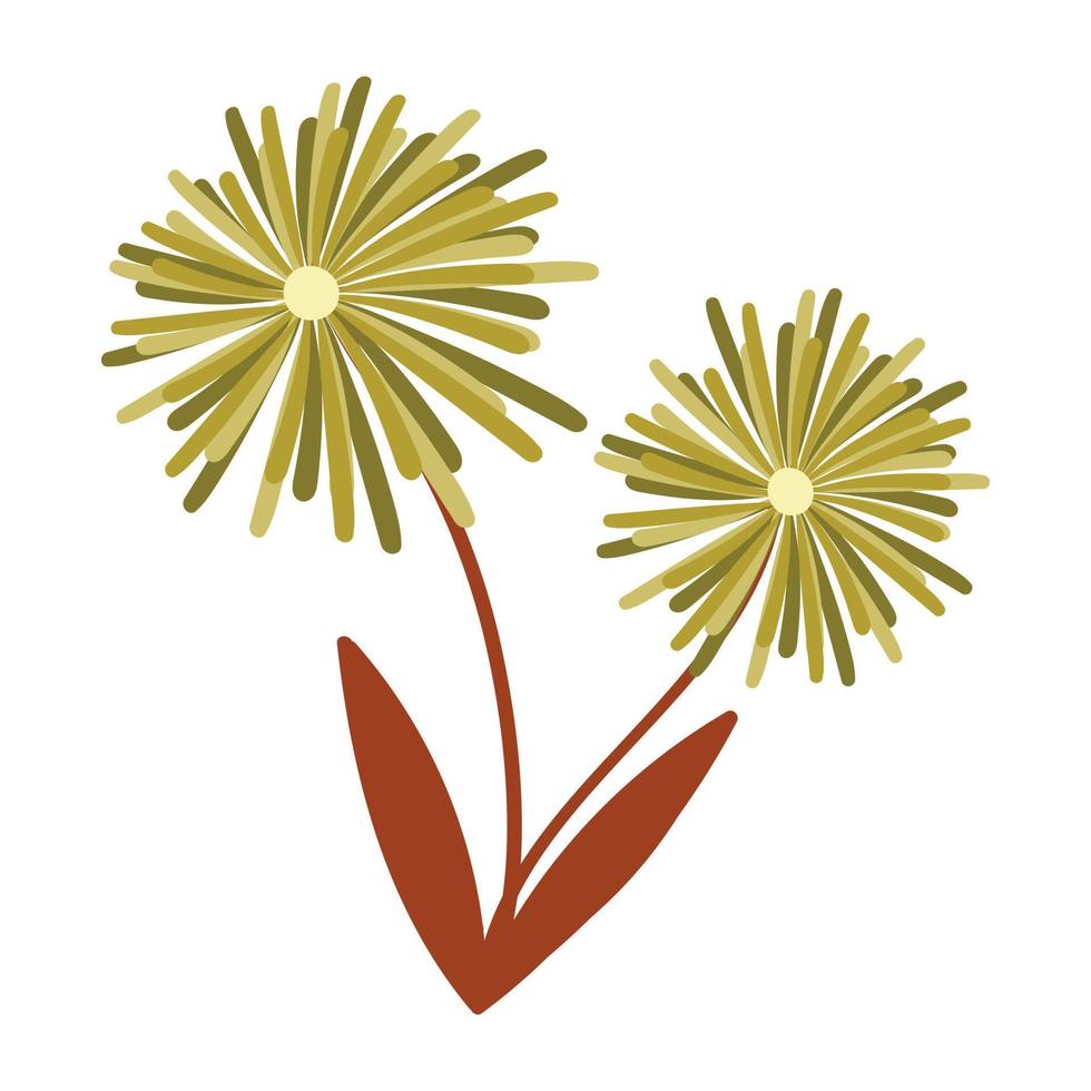 A floral design icon download vector