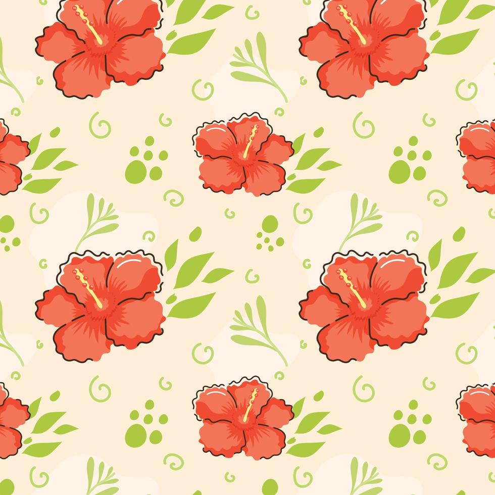 An eye catchy design of flower pattern vector