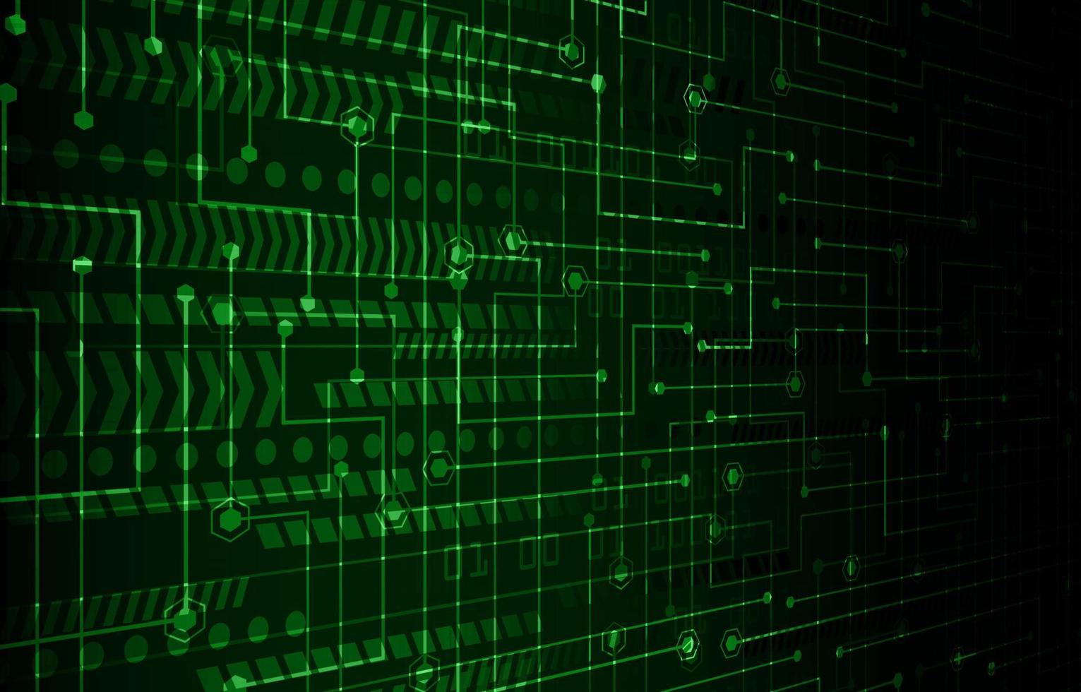 cyber circuit future technology concept background vector