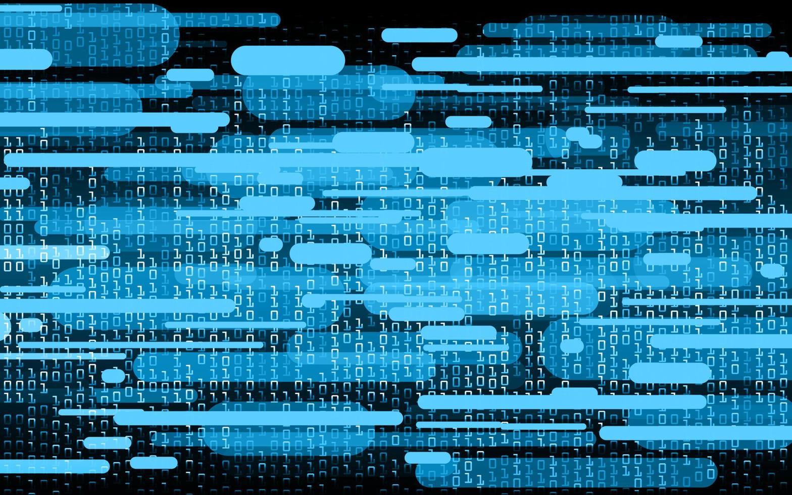 Fondo de concepto de tecnología futura de circuito cibernético vector