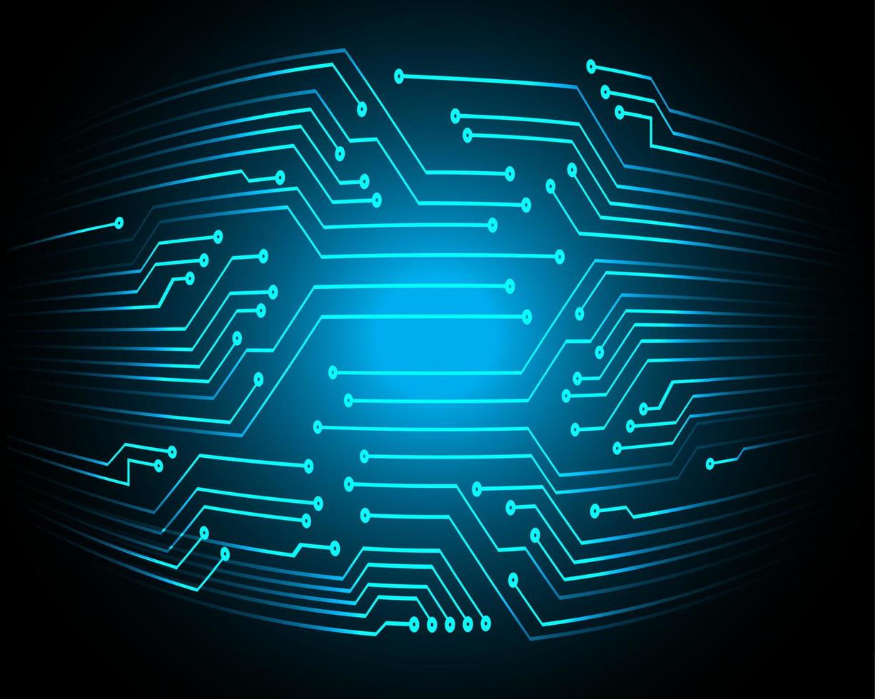 cyber circuit future technology concept background vector