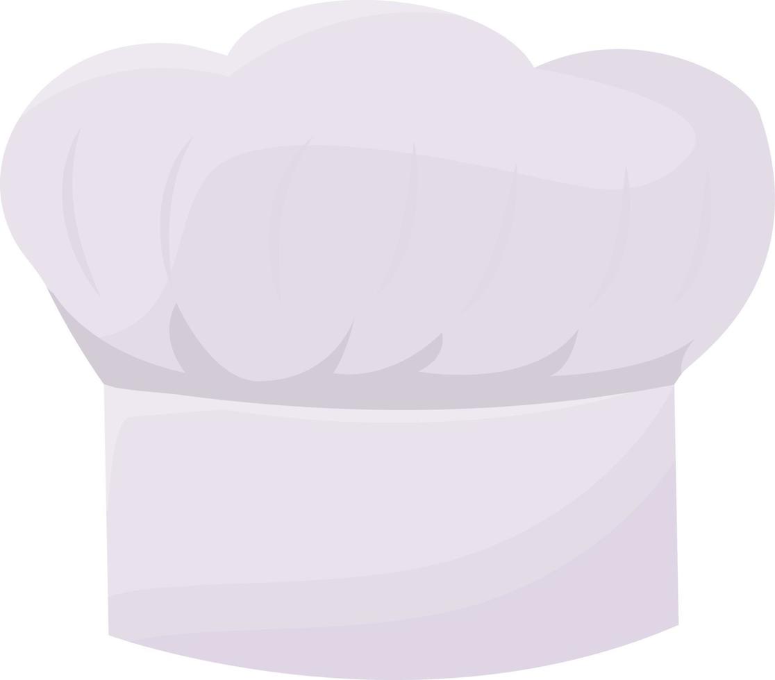 Chef hat semi flat color vector object