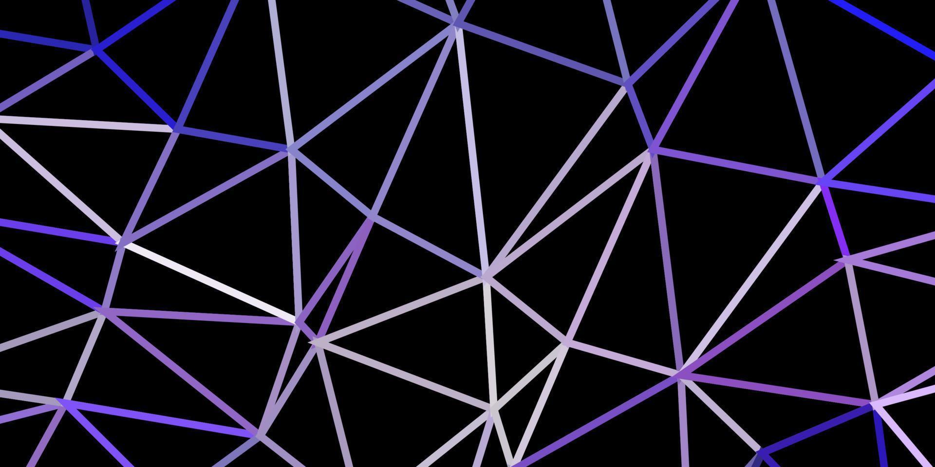 Light purple vector poly triangle template.