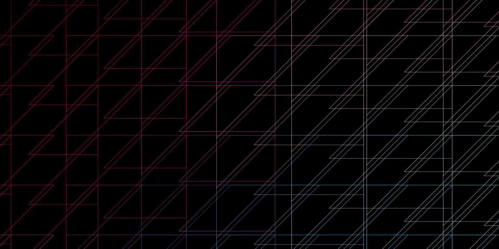 Dark Blue, Red vector layout with lines.