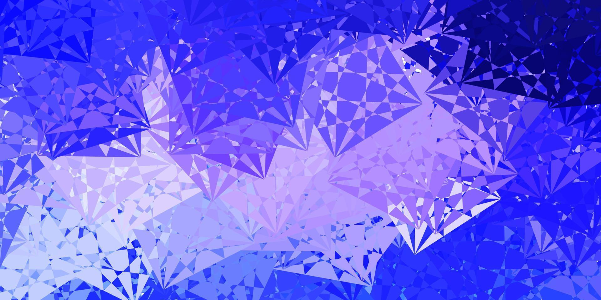 Light Purple vector texture with random triangles.