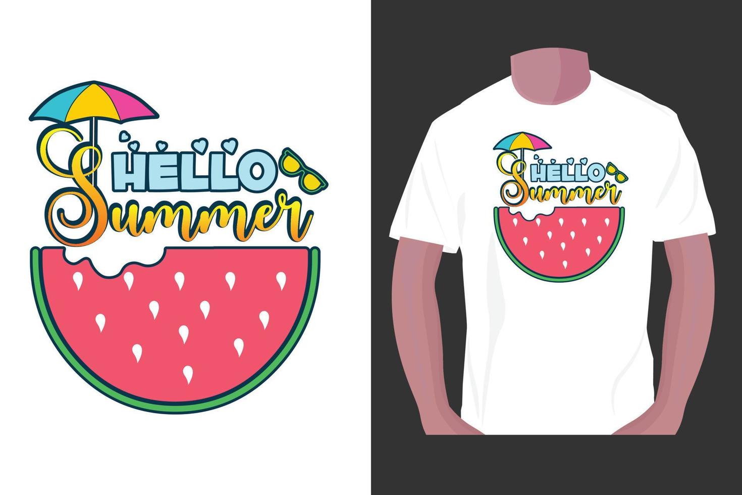 Summer typography t-shirt design, summer t-shirt design. vector