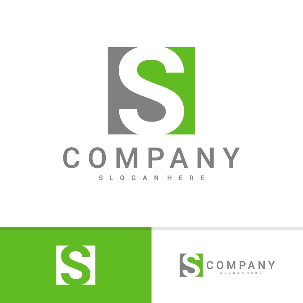 Initial S N logo vector template, Creative S N logo design concepts