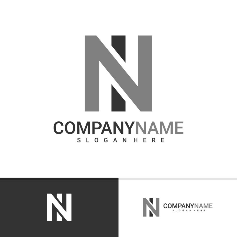 Initial N I logo vector template, Creative N I logo design concepts