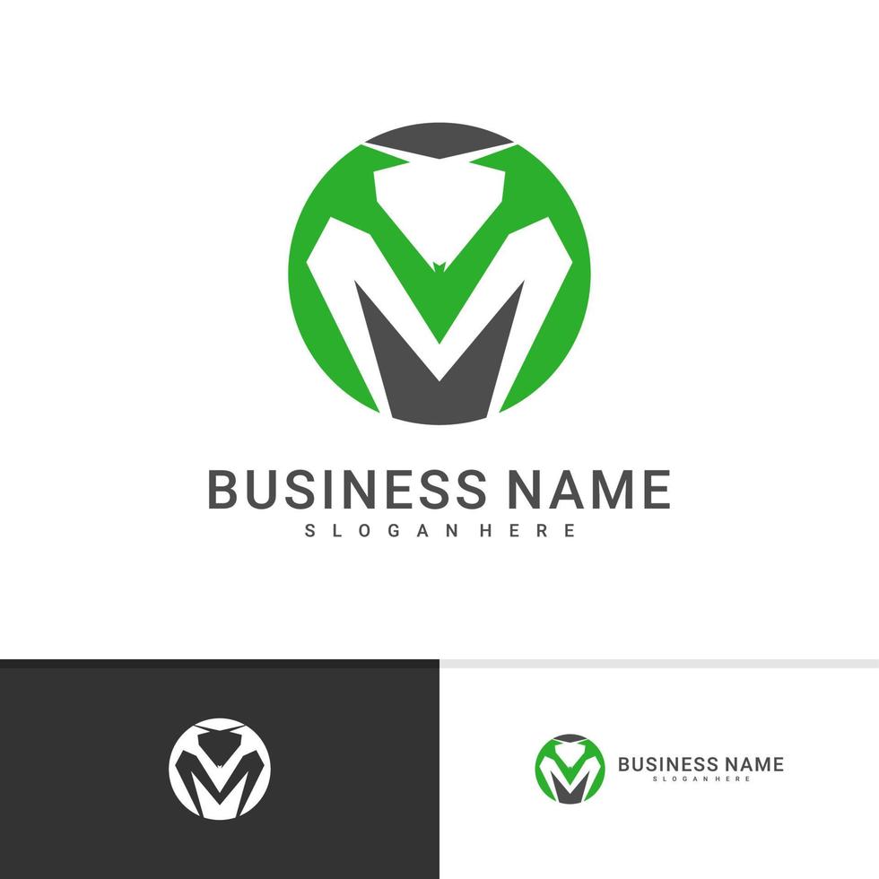 plantilla de vector de logotipo de mantis, conceptos creativos de diseño de logotipo de mantis